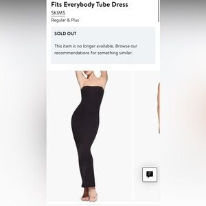 SKIMS Fits Everybody Tube Dress